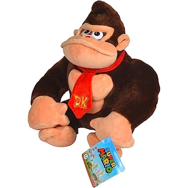 Simba 109231531 Super Mario Donkey Kong, 27cm Plüschfigur, ab den ersten Lebensmonaten geeignet – Bild 1