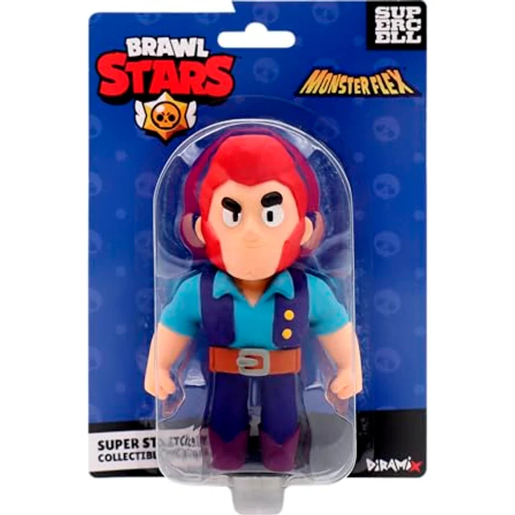 Bizak Monsterflex Brawl Stars Sammlerfigur, ausziehbar und elastisch, 13 cm, 10 verschiedene Figuren zum Sammeln, für Erwachsene und Kinder ab 8 Jahren – Bild 2