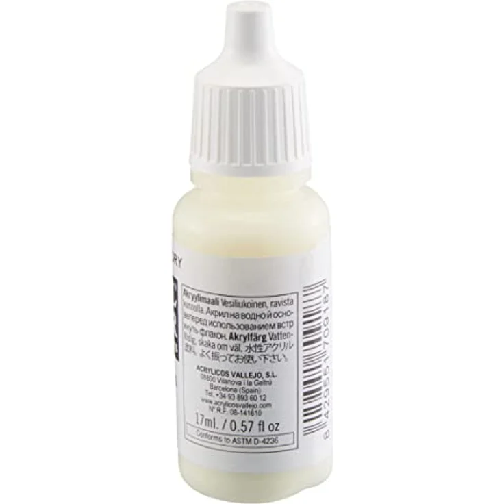 Vallejo Model Color Acrylfarbe, 17 ml, elfenbeinfarben, matt – Bild 3