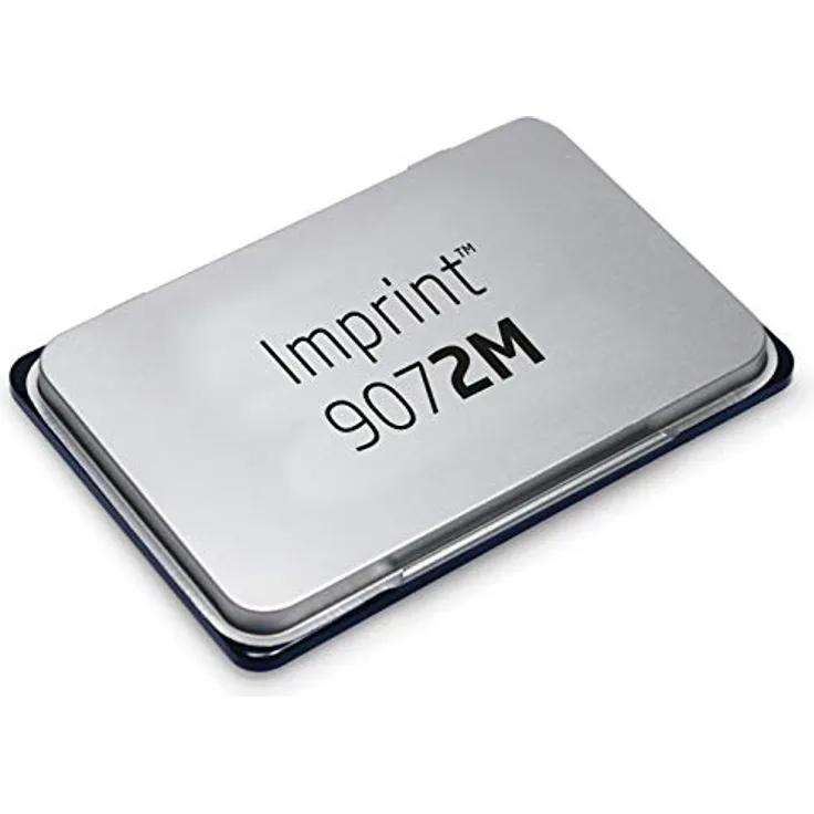 TRODAT Stempel Trodat Stempelkissen No.2 143661, nachfüllbar, 11 x 7 cm, Schwarz