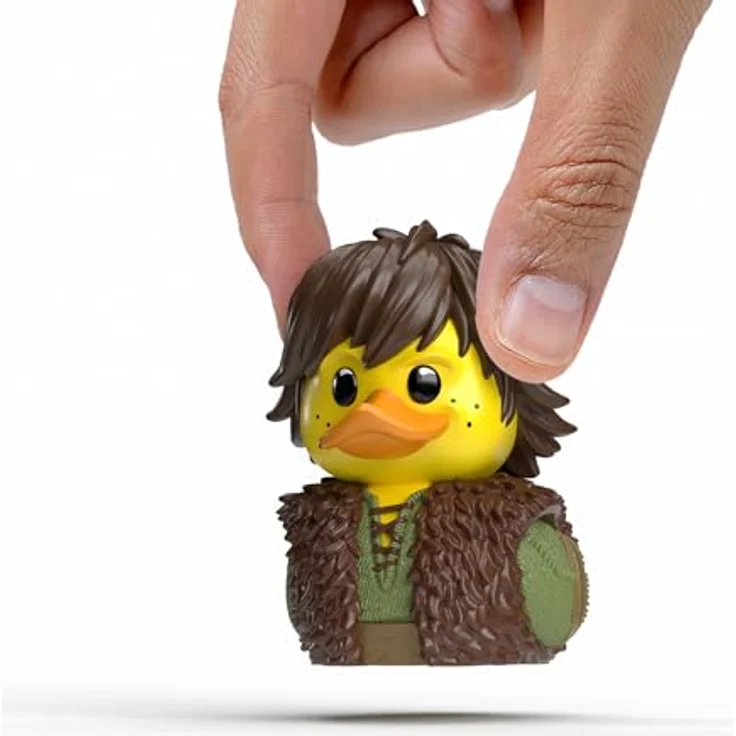 TUBBZ Mini: Drachenzähmen leicht gemacht - Hicks als Cosplay-Gummiente Vinyl-Figur, 5 cm, in Mini-Badewanne mit Logo – Bild 1