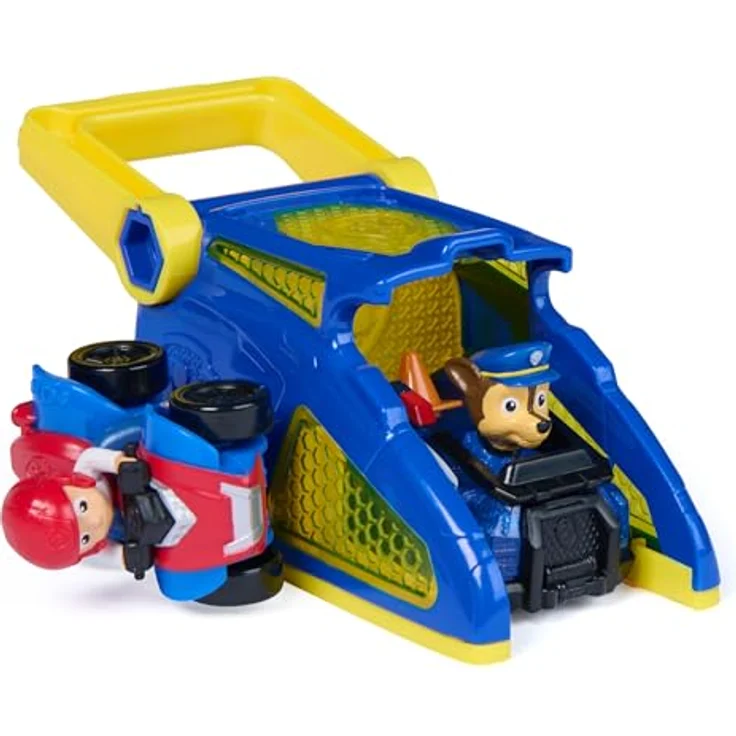 Paw Patrol PAW Pup Squad Launcher 2-Pack, inklusive Chase & Ryder, 6 cm Pup Squad Racers mit Schlüssel-Schloss Aufbewahrung – Bild 4