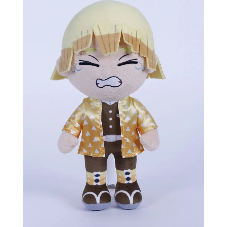 Play by Play Demon Slayer Plüschfigur Zenitsu, 27 cm, offiziell lizenziert, 100% Polyester, ideal für Sammler ab 16 Jahren