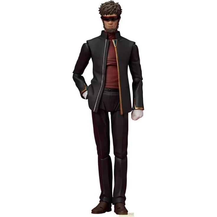 FREEing Neon Genesis Evangelion: Rebuild of Evangelion Figma Actionfigur Gendo Ikari, 16 cm, detailreich mit Zubehör und voller Beweglichkeit