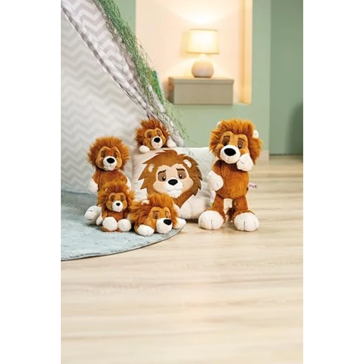 NICI Kuscheltier Löwe King Kimari, 35cm, braun, weicher Plüschkörper mit recyceltem Material, ideal zum Kuscheln und Spielen, tolles Geschenk für Kinder & Erwachsene – Bild 2