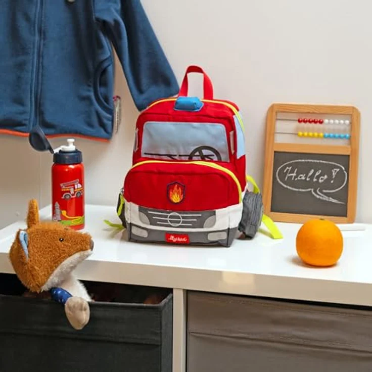 sigikid 25251 Rucksack Feuerwehrauto – Bild 5