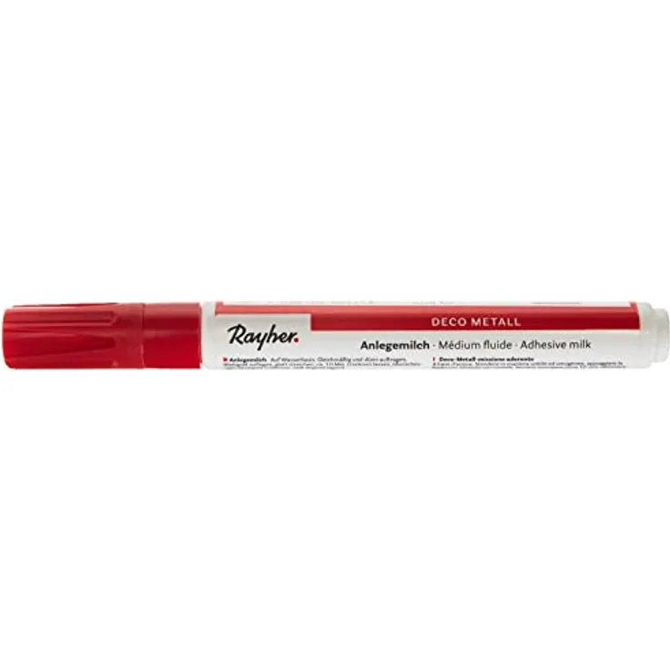 Rayher 2157600 Deco-Metall-Anlegemilch, Stück 5ml