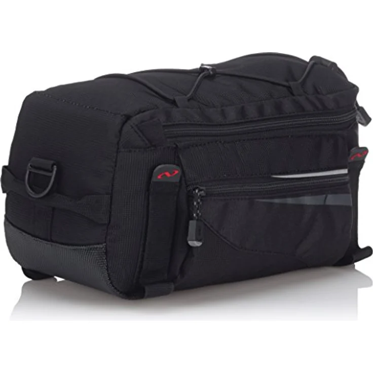 Norco 0248AS Fahrradtasche Idaho Gepäckträgertasche, Schwarz, 31 x20x17cm,7.5Liter – Bild 2