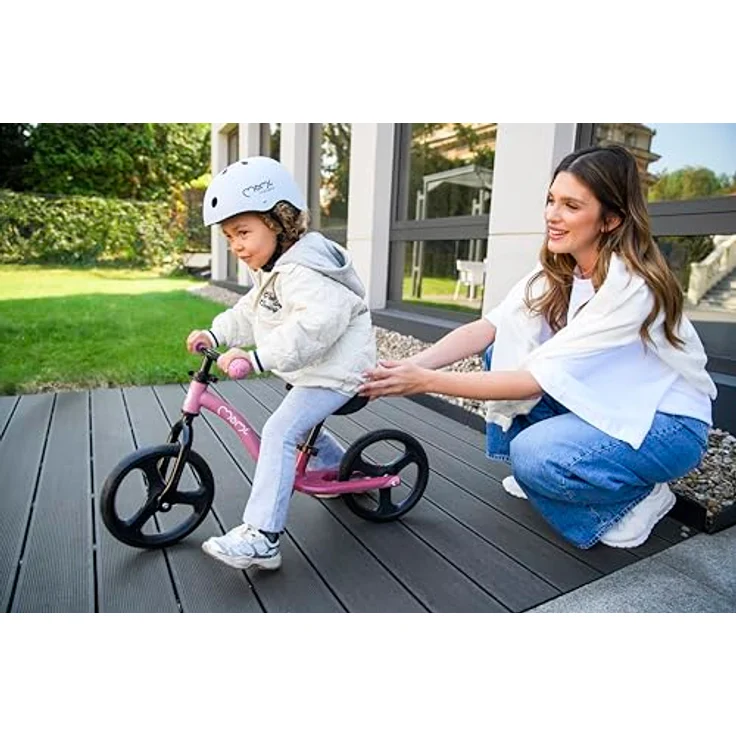 MoMi Laufrad Isoka 10 Zoll, mit höhenverstellbarem Sattel, LED-Leuchträdern & Dynamo, bis 35 kg – Bild 17