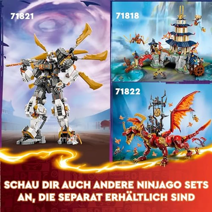 LEGO® Konstruktionsspielsteine Turnier-Arena (71818), LEGO Ninjago, (659 St), Made in Europe - Preisvergleich – Bild 10