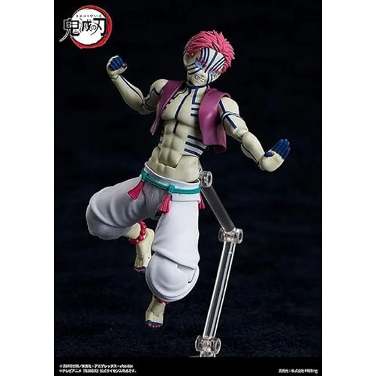 FREEing Demon Slayer: Kimetsu no Yaiba Figma Akaza 15 cm – Bild 3