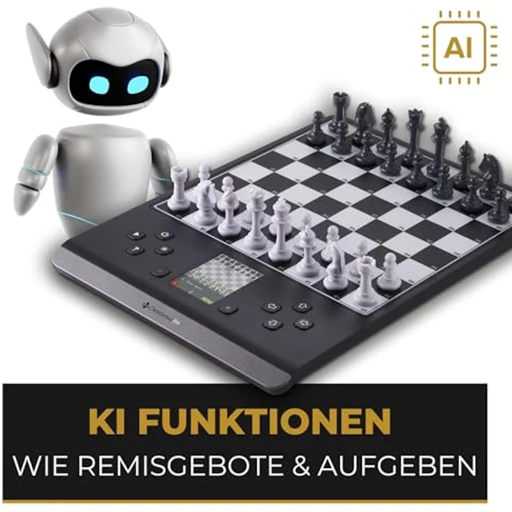Millennium Chess Genius Pro M815, Schachcomputer mit Farbdisplay, bis zu 2.200 ELO und umfassenden Lernfunktionen – Bild 9