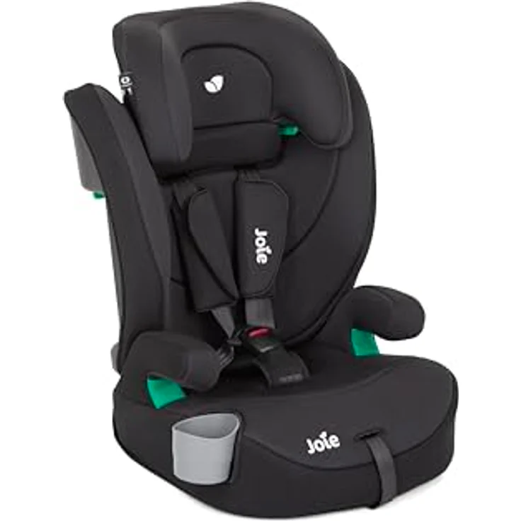 Joie Elevate R129, Kindersitz mit Sitzerhöhung, i-Size geprüft, atmungsaktives Netzgewebe, abnehmbarer waschbarer Bezug, integrierter Becherhalter – Bild 1
