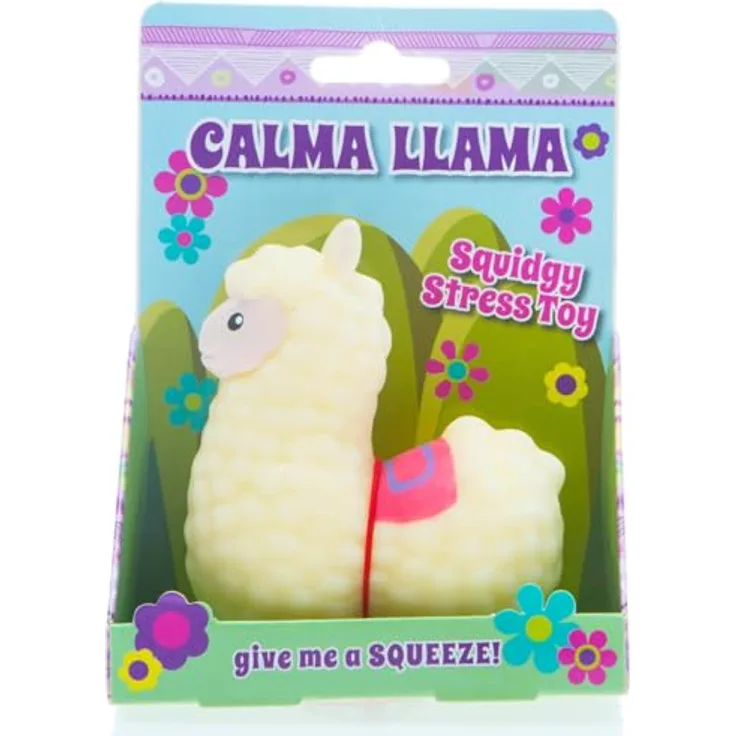 Boxer Gifts Calma Llama Anti-Stressball, ideales Stressabbau-Spielzeug für Lama-Liebhaber, Kinder & Erwachsene