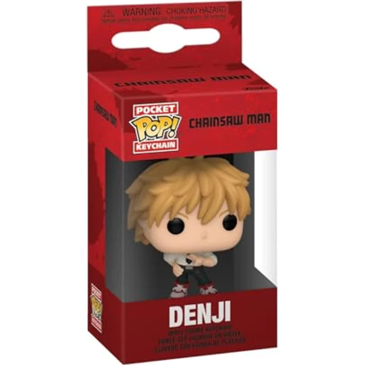 Funko Pop! Keychain: CSM - Denji - Chainsaw Man - Mini Vinyl Figur, 11,76 cm, offizielles Sammlerstück für Anime-Fans, Geschenkidee – Bild 2