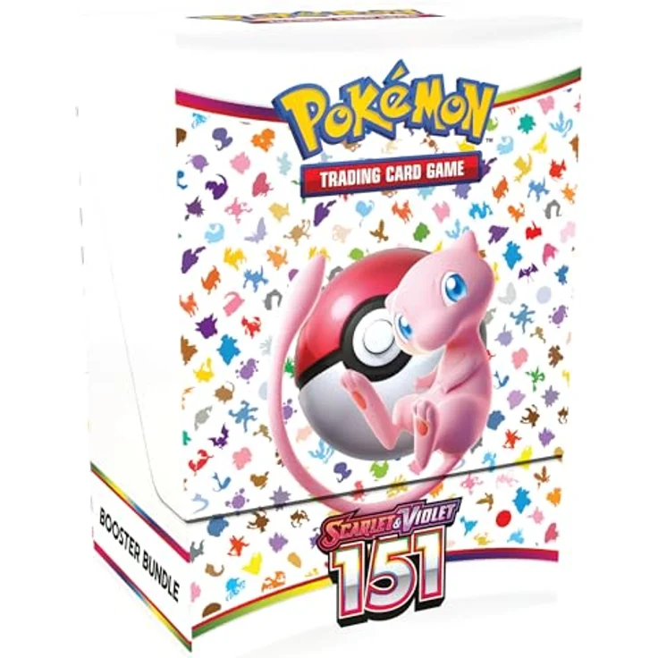 Nintendo Pokémon Scarlet & Violet 151 Booster Bundle - Englisch, original verschweisst, enthält alle ursprünglichen 151 Pokémon aus der Kanto-Region in neu interpretierter Form – Bild 4