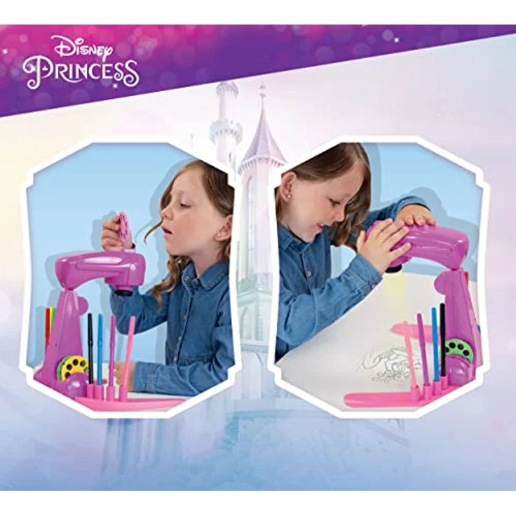 Lisciani Giochi 92956 Princess Proiettore Drawing School - Preisvergleich – Bild 7