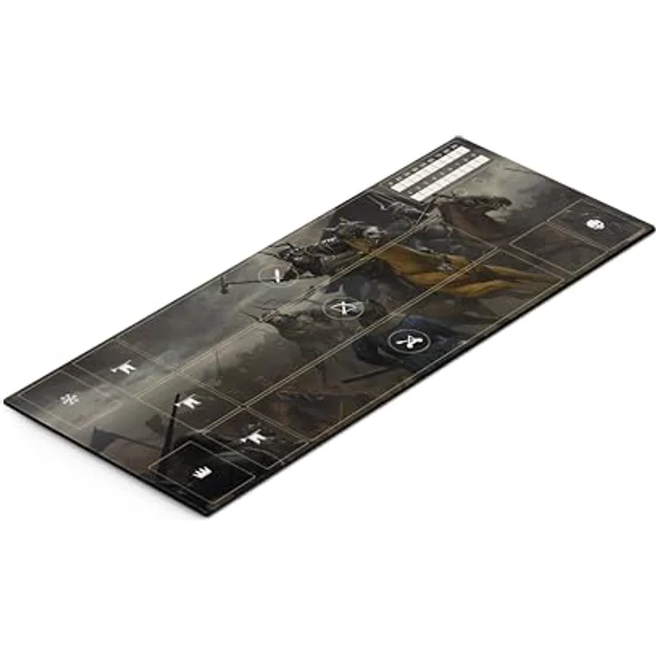 No Loading Games Gwent Neoprene Mat – Nilfgaard, rutschfest, Maße: 290 x 730mm – Bild 3