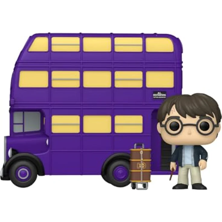 Funko Pop! Ride Super Deluxe: Harry Potter - Knight Bus, 14 cm Vinyl-Sammelfigur aus hochwertigem Material, offizielles Merchandise für Fans – Bild 2