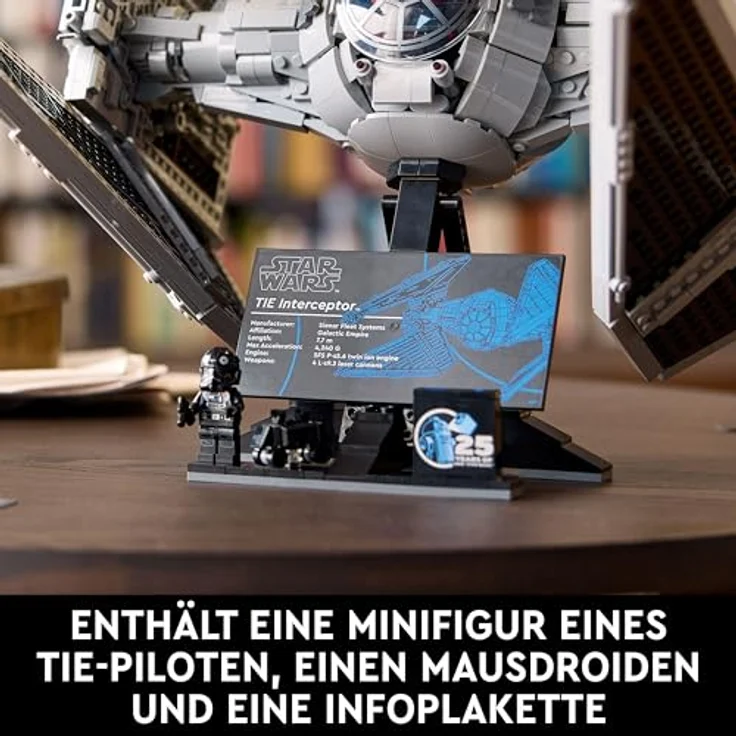 LEGO TIE-Abfangjäger Ultimate Collector Series für Erwachsene, detailgetreues Modell, Geschenk für Fans, UCS-Set 75382 – Bild 5