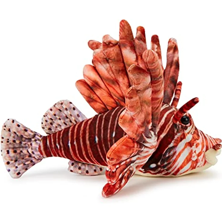 Zappi Co Rotfeuerfisch Plüschtier, weiches Kuscheltier für Kinder (28-30 cm), ideal zum Umarmen und Spielen, recycelte Füllung, Safari-Tiere Kollektion – Bild 4
