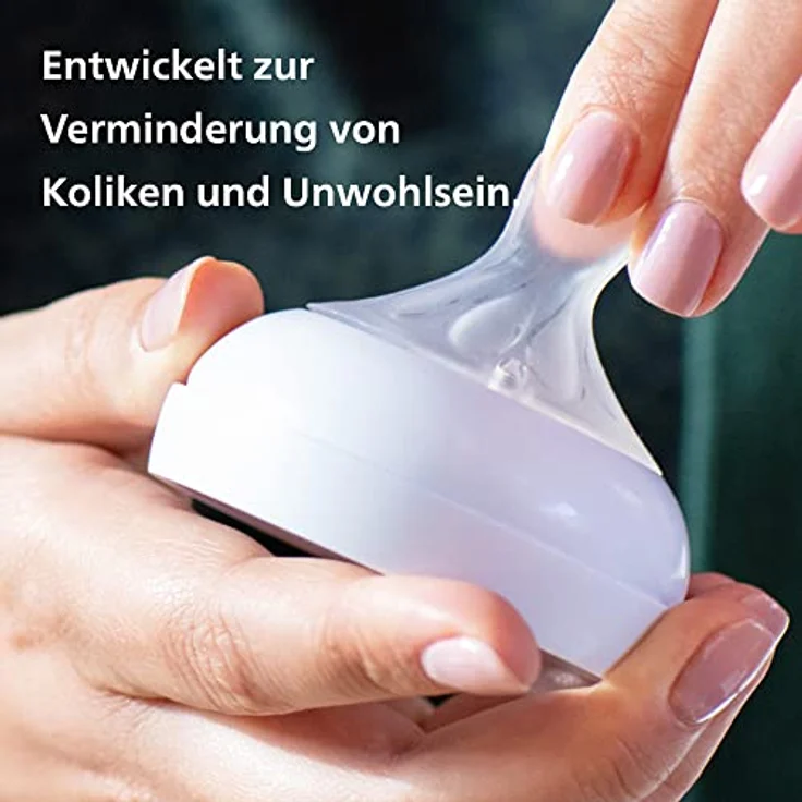 Philips Avent Babyflaschen Natural Response – 3x Babyflaschen, 260 ml, für Neugeborene ab 1 Monat, BPA-frei (Modell SCY903/03) – Bild 5