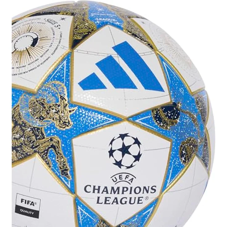 Adidas UCL League 25/26 League Stage Ball, Fußball für Unisex-Erwachsene, weiß, Größe 38 EU – Bild 3