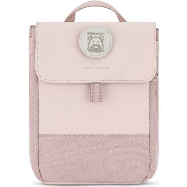 Kapten & Son Fyn Kinderrucksack, 28 cm, rosa, 100% Polyester, für den Kindergarten