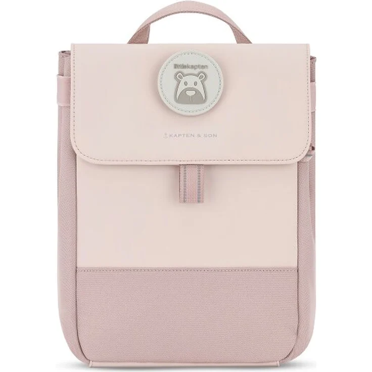 Kapten & Son Fyn Kinderrucksack, 28 cm, rosa, 100% Polyester, für den Kindergarten