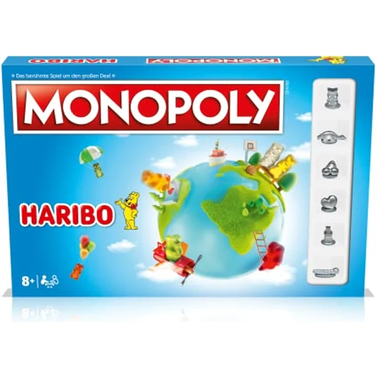 Winning Moves - Monopoly - Haribo - Brettspiel - Alter 8+ - Deutsch – Bild 1