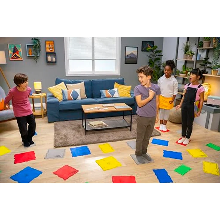 Goliath Toys The Floor is Lava, Familienspiel für Kinder ab 5 Jahren, Gesellschaftsspiel für 2 bis 6 Spieler, Inklusive Deutschem Handbuch – Bild 5