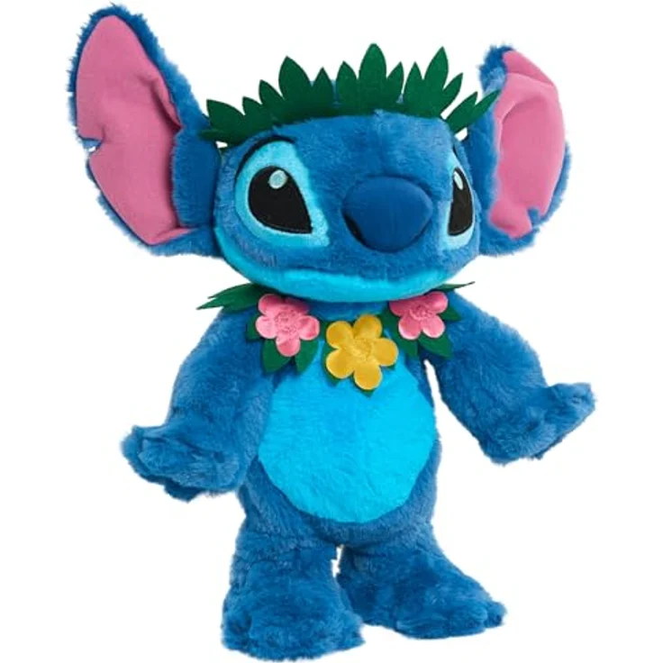 Just Play JP30283 Disney Stitch - Interaktives Plüschtier zum Tanzen und Singen, 40 cm, mehrfarbig, für Kinder ab 3 Jahren – Bild 5