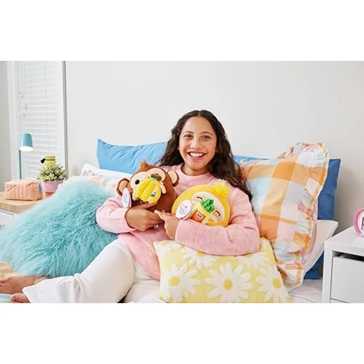 Snackles Series 2 Penguin (Baskin Robbin), 20 cm großes, kuschelig-weiches Plüschspielzeug mit Snackmarken-Accessoire, ideal als Muttertagsgeschenk – Bild 5