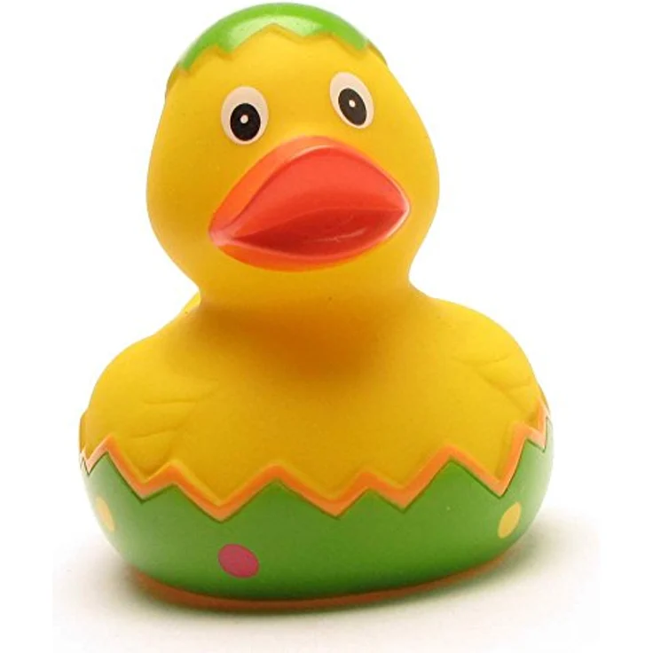 Duckshop Badeente - personalisierbar (Osterei Ente) mit eigenem Wunschtext, 8 cm, Vinyl – Bild 5