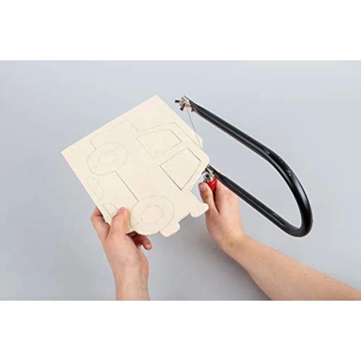 Rayher 62912505 Laubsägevorlagen Tiere, mit Sperrholzplatten, Motiv für Laubsägearbeiten, 300x200x4 mm, Natur – Bild 5