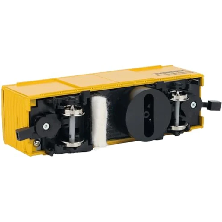Tomytec H0-790 Schienenreinigungswagen, gelb, realgetreue Formgebung für Spur H0 – Bild 3
