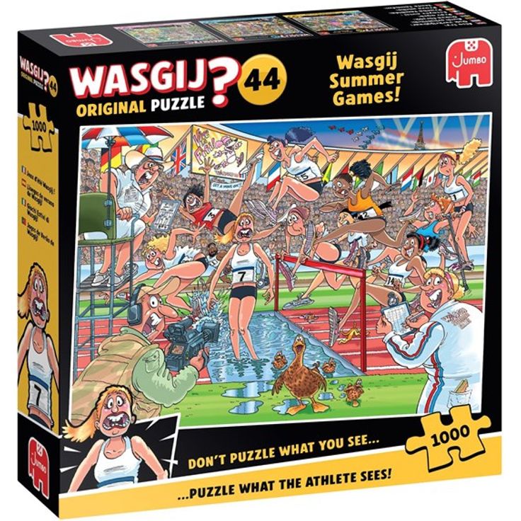 Wasgij Original 44 Summer Games!, Puzzle mit 1000 Teilen und aufregendem Sportmotiv – Bild 4