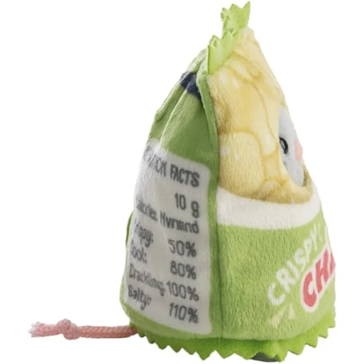 NICI Kuscheltier Maus Nibbli 8cm mit Chip, Austauschbarem Kostüm und moodie Kartoffelchip - 63381 – Bild 2
