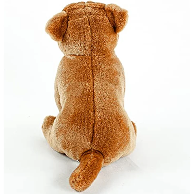 Teddys Rothenburg Pitbull/American Staffordshire Terrier sitzend 30 cm braun Kuscheltier Hund mit kuschelweichem Plüsch – Bild 4