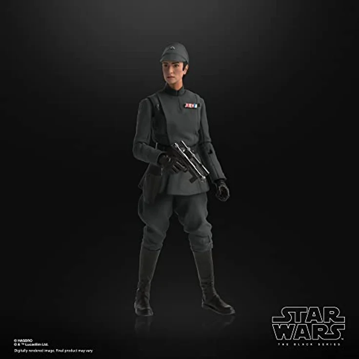 Hasbro Star Wars The Black Series Tala Durith, bewegliche Actionfigur als Imperial Officer, mehrfarbig, 15 cm – Bild 5
