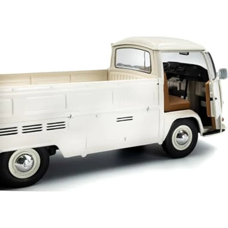 Solido 1:18 VW T2 Pick up, Modellfahrzeug aus hochwertigem Die-Cast, Weiß, 1968 – Bild 5