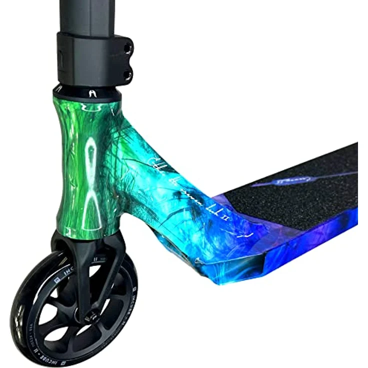 F26 Ethic DTC Erawan V2 M 85cm Stunt-Scooter Lightweight Park Hybrid Street Trick Kinder Roller Freestyle Blau Galaxy Iridium – Bild 4