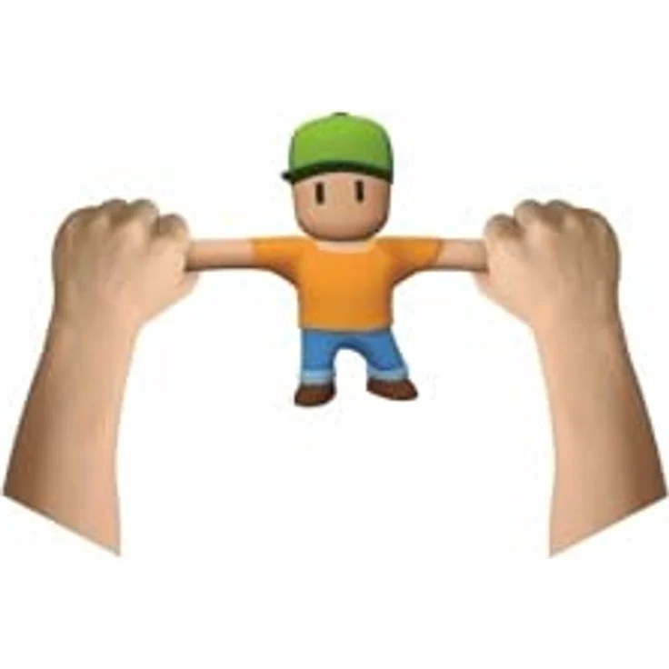 Bizak MONSTERFLEX Stumble Guys, 3er-Pack Sammelfiguren, ausziehbar und elastisch, 25 cm, für Fans und Sammler, geeignet für Kinder ab 6 Jahren – Bild 3
