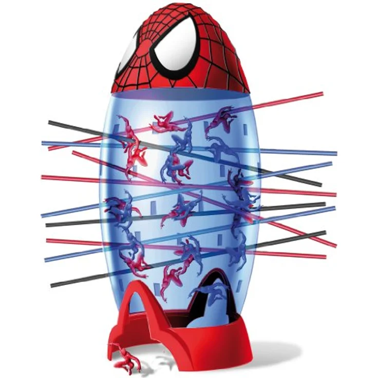 IMC Toys Spiderman Das ultimative Fall-Spiel, Für 4 oder mehr Spieler, Spaß für die ganze Familie, ab 3 Jahren – Bild 2