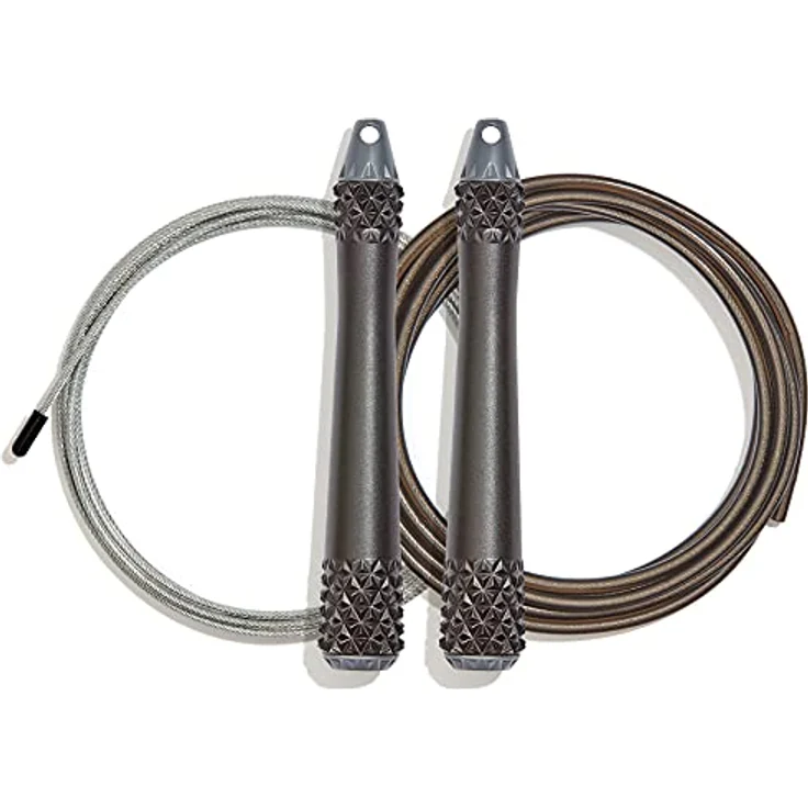 adidas Gewichtetes Springseil, für ultimative Skispringleistung, 2 Seiloptionen, 100-g-Gewichte – Bild 1