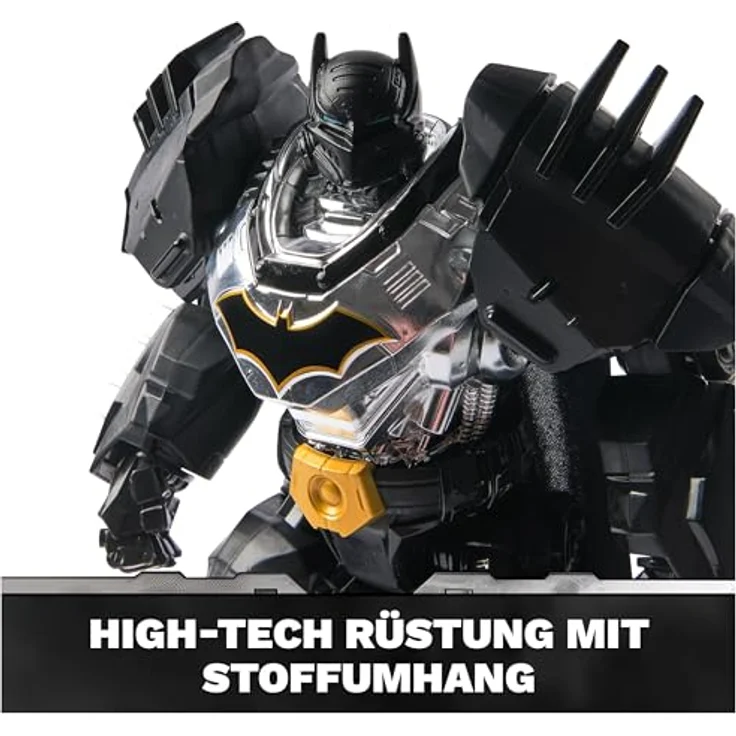 Batman Metal Force Hero, Actionfigur 30 cm mit beweglichen Gelenken und detailreichem Design – Bild 3