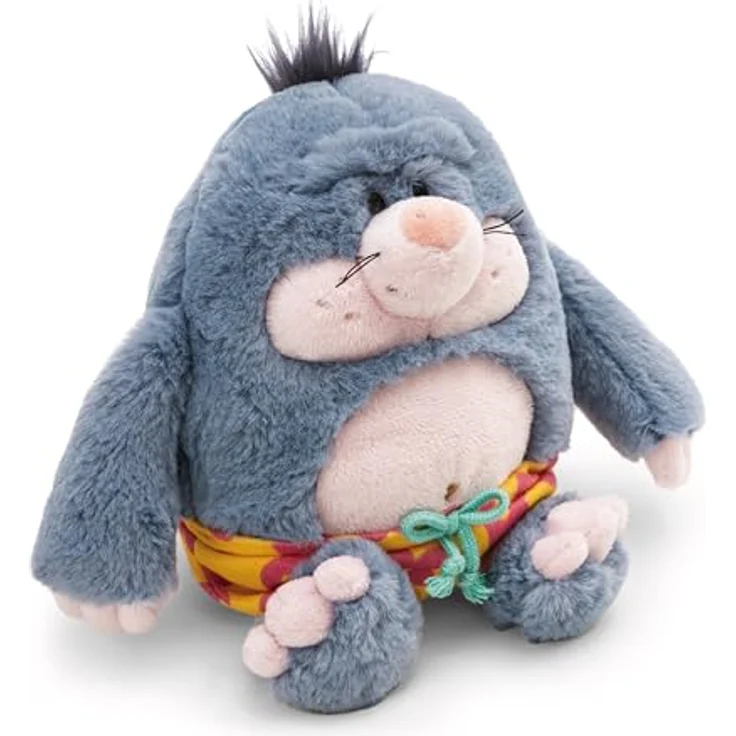 NICI Kuscheltier Maulwurf Berti Bermuda 30cm, grau mit Badehose aus weichem Plüsch, ideal zum Kuscheln und Spielen, tolles Geschenk für Kinder und Erwachsene - 62897 – Bild 1