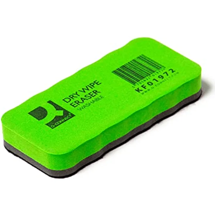 Q Connect Trocken-Radierer für Whiteboards, waschbar