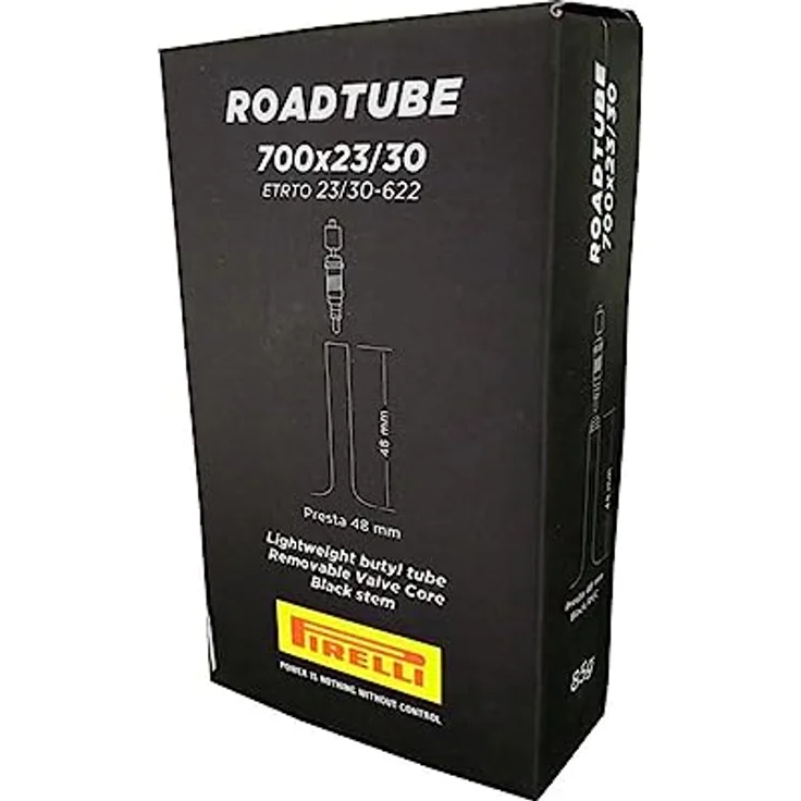 Pirelli Unisex Erwachsene Road Tube Fahrradschlauch, Polyurethanschlauch, doppelt so stark wie Butylschläuche, superleicht, kompakte Größe, 23/30-622, mehrfarbig – Bild 3