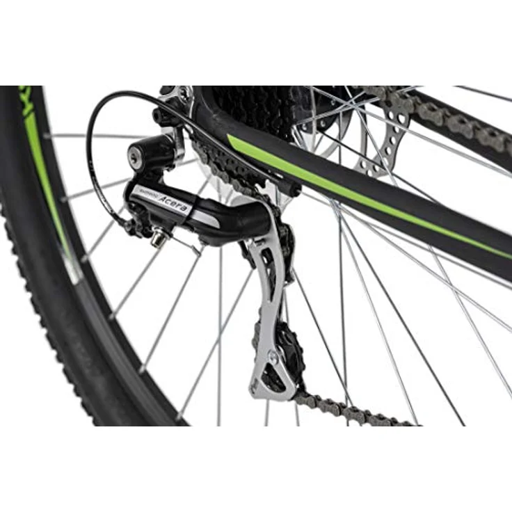 KS Cycling Unisex – Erwachsene Mountainbike Hardtail 29'' Xceed schwarz-grün RH 42 cm, 29 Zoll – Bild 3
